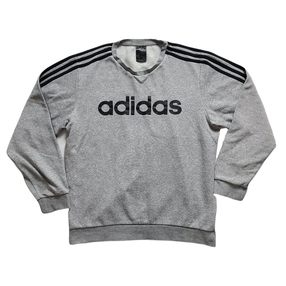 Adidas Women's Activewear Sweatshirt Lounge Stripes Size L